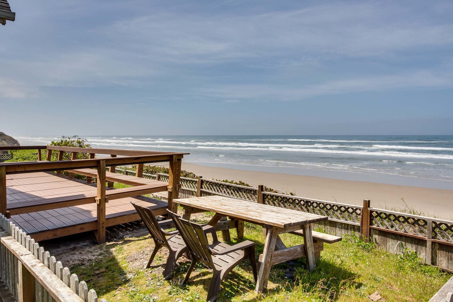 Sit out and enjoy a picnic while watching for whales!