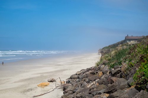 Miles of sandy beach await!