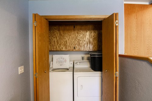 Washer and dryer are available for you to use.