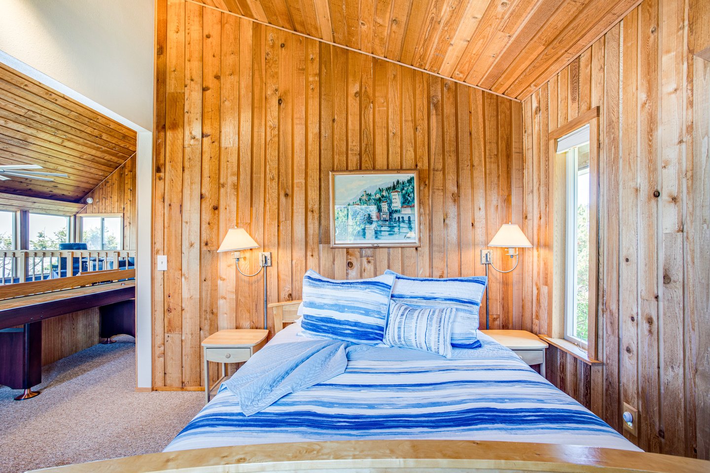 Read a book while you curl up in bed.