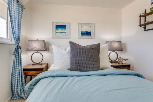Comfortable bed for a good nights rest!