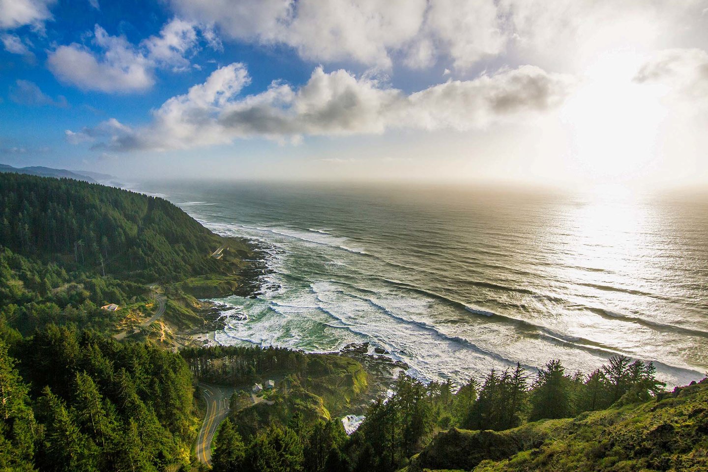 Miles of forests, rocks and beaches - find the beauty of the central Oregon coast.