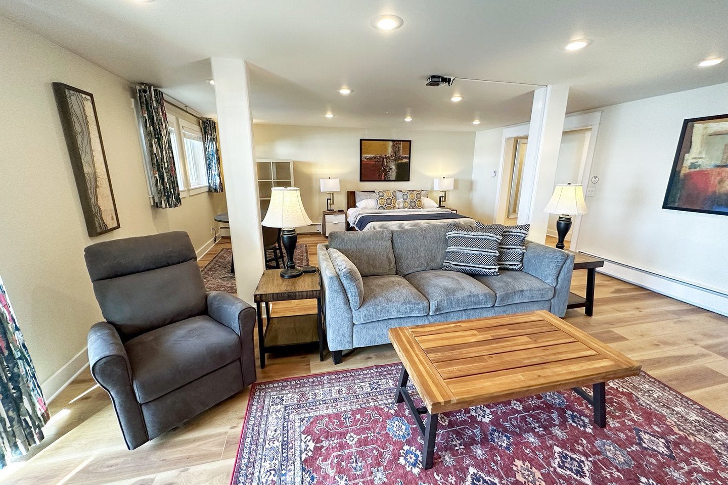 Plenty of space to relax in.
