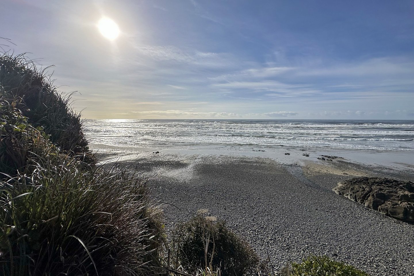 Watch the sun set into the Pacific.