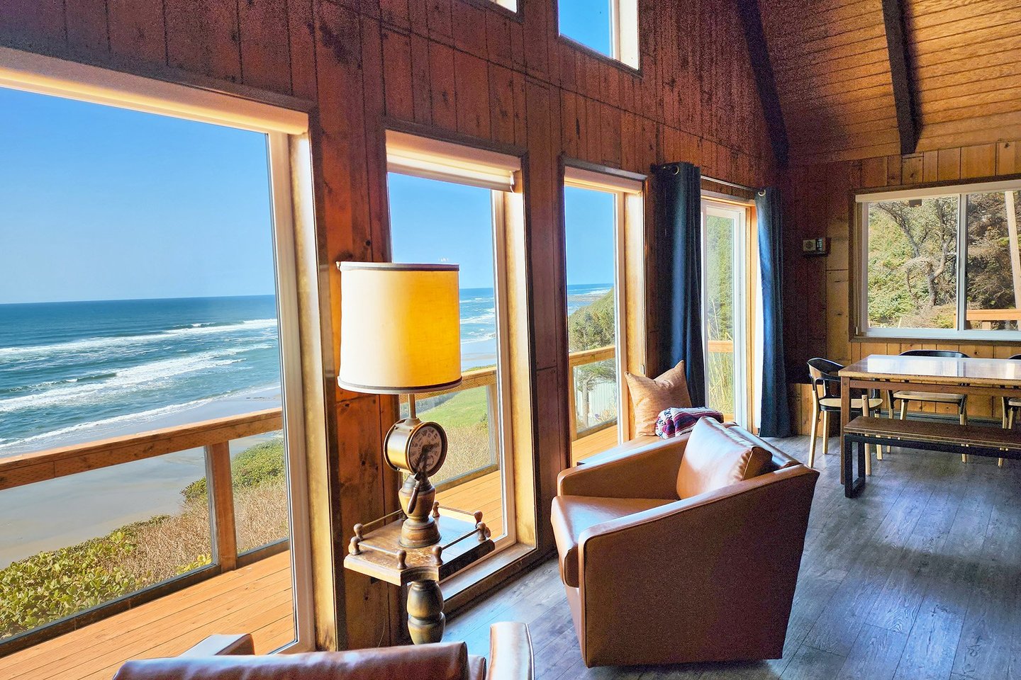 Sit and watch the ocean and wildlife.