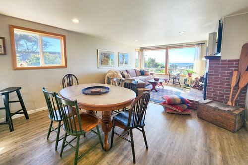 Dine in with family and friends.