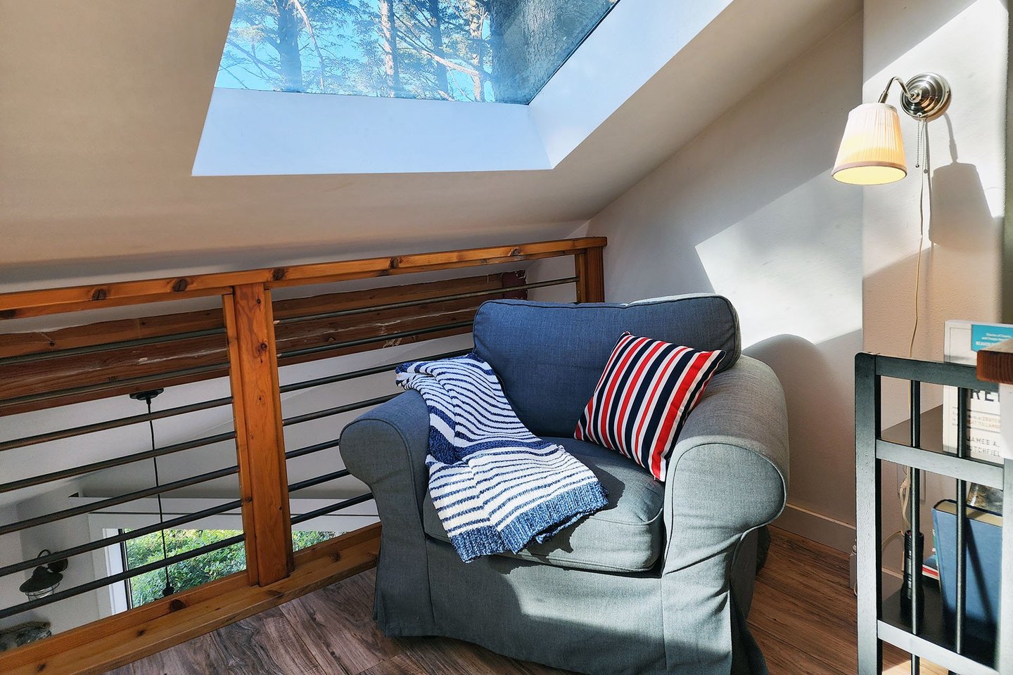 This nook is a great escape to read a good book!